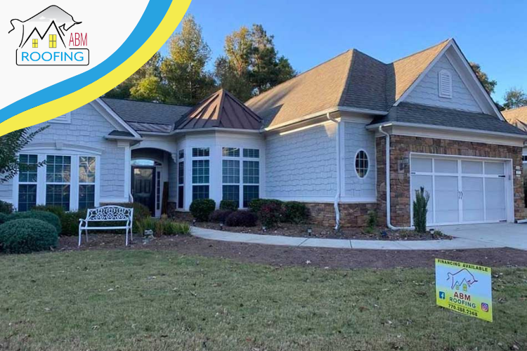 Cutting-edge roofing styles and materials presented by a top Atlanta roofing contractor.