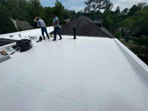 Atlanta roofing contractor demonstrating eco-friendly roofing trend